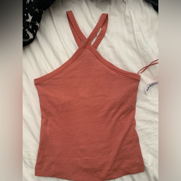 Orange halter top - Picture 1 of 5